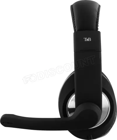 Photo de Casque Micro filaire T'nB HS-500 (Noir)