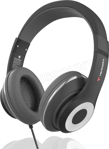 Photo de Casque Micro filaire Verbatim TruSound (Noir)