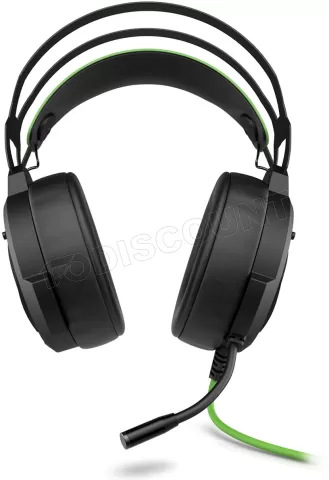 Photo de Casque Micro Gamer HP Pavilon Gaming 600 (Noir/Vert)