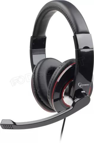 Photo de Casque Micro Gembird MHS-001 (Noir)