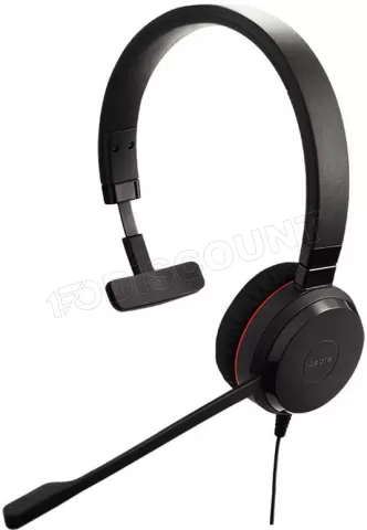 Photo de Casque Micro Jabra Evolve 20 UC Mono USB (Noir)