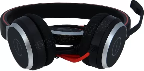 Photo de Casque Micro Jabra Evolve 40 UC Stéréo USB (Noir)