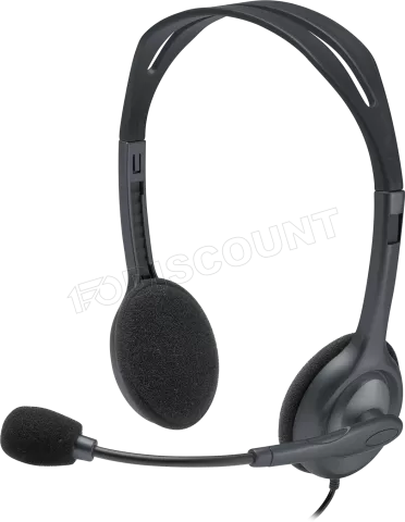 Photo de Casque Micro Logitech H111 (Noir)