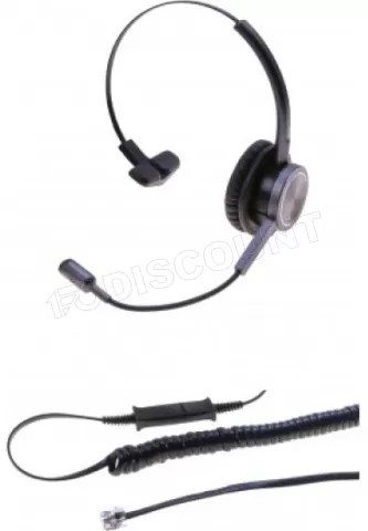 Photo de Casque Micro monaural Dacomex Perle (Gris)