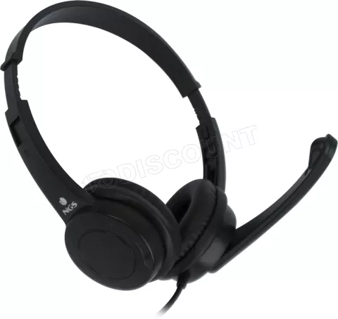 Photo de Casque Micro NGS Vox505 (Noir)