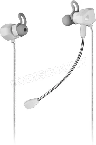 Photo de Casque Micro / Oreillette Mars Gaming MIHX W (Blanc)