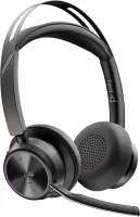 Photo de Casque Micro Plantronics Poly Voyager Focus 2 UC Microsoft (Noir)