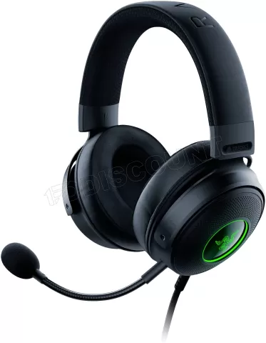 Photo de Casque Micro Razer Kraken V3 (Noir)