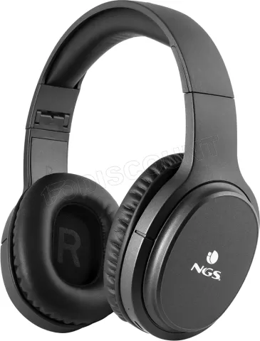 Photo de Casque Micro Sans Fil Anti Bruit Bluetooth NGS Artica Taboo (Noir)