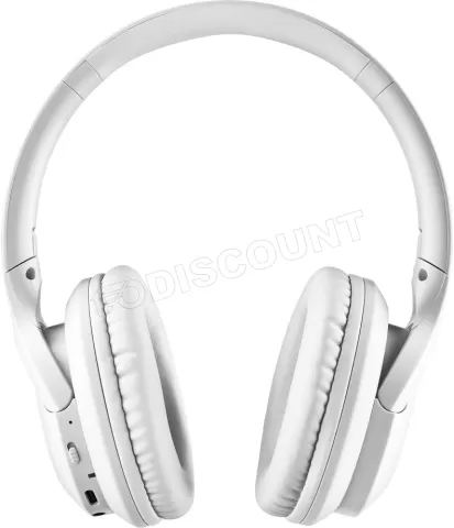 Photo de Casque Micro sans fil Bluetooth NGS Artica Greed (Blanc)