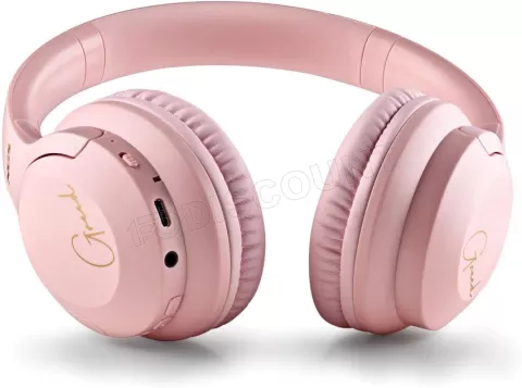 Photo de Casque Micro sans fil Bluetooth NGS Artica Greed (Rose)