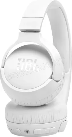 Photo de Casque Micro sans fil JBL Tune 670NC (Blanc)