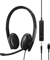 Photo de Casque Micro Sennheiser Epos Adapt SC 165 USB-C (Noir)