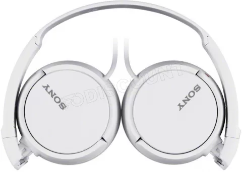 Photo de Casque pliable Sony MDR-ZX110B (Blanc)