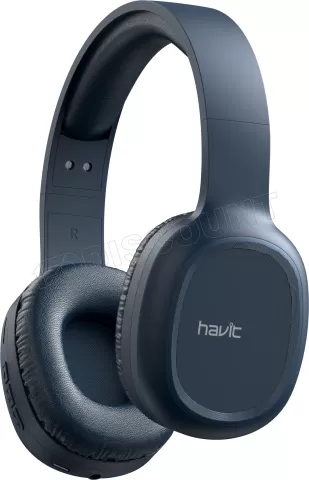 Photo de Casque sans fil Bluetooth Havit H2590BT Pro (Bleu)