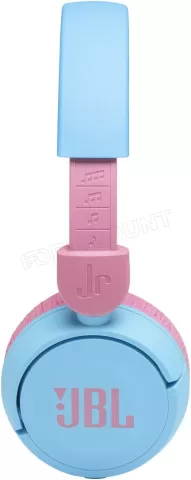 Photo de Casque sans fil pour enfants JBL JR310BT (Bleu/Rose)