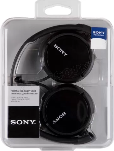 Photo de Casque Sony MDR-ZX110AP (Noir)