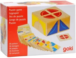 Photo de Casse-tête puzzle en bois Goki : Kubus