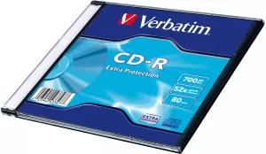 Photo de CD-R en boitier imprimable Verbatim - 700Mo