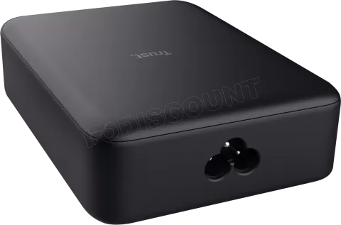 Photo de Chargeur de bureau Trust Maxo GaN 4 - 4x USB-C - 240W (Noir)