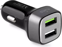 Photo de Chargeur de voiture  Allume Cigare Puro 2x USB 2.4A