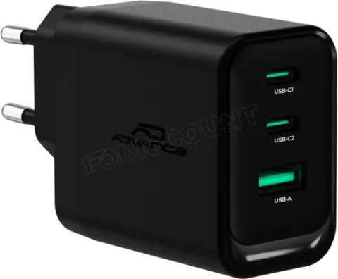 Photo de Chargeur secteur Advance QuickFlex USB-C 65W (Noir)