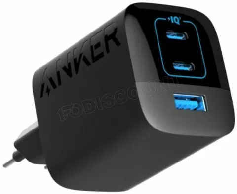 Photo de Chargeur secteur Anker 336 PowerPort 1x USB-A + 2x USB-C 67W (Noir)