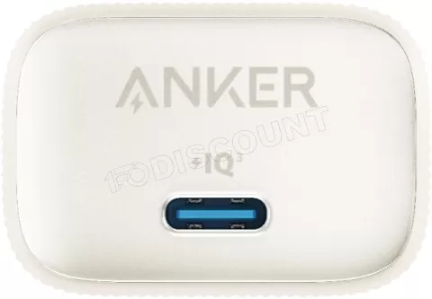 Photo de Chargeur secteur Anker Nano 4 - 1x USB-C 30W (Blanc)