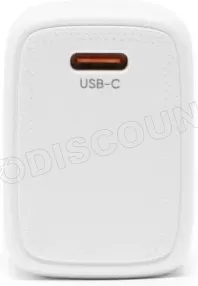 Photo de Chargeur secteur Bluestork USB-C 20W (Blanc)