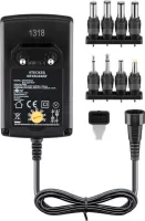 Photo de Chargeur secteur Goobay à tension variable (3-12V) 2,25A - 8 embouts