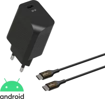 Photo de Chargeur secteur Green_e 1 port USB-C 30W avec cable 1,3m (Noir)