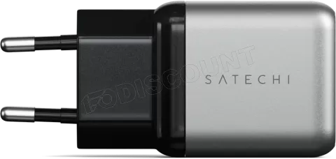 Photo de Chargeur secteur Satechi GaN 1x port USB-C 30W (Argent)