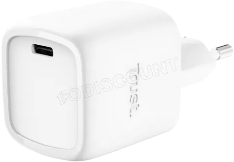 Photo de Chargeur secteur Trust Maxo  USB-C 30W (BLANC)