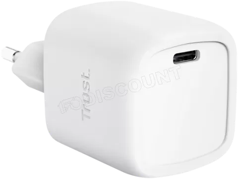Photo de Chargeur secteur Trust Maxo  USB-C 30W (BLANC)