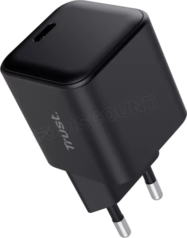Photo de Chargeur secteur Trust Maxo USB-C 65W avec cable (Noir)