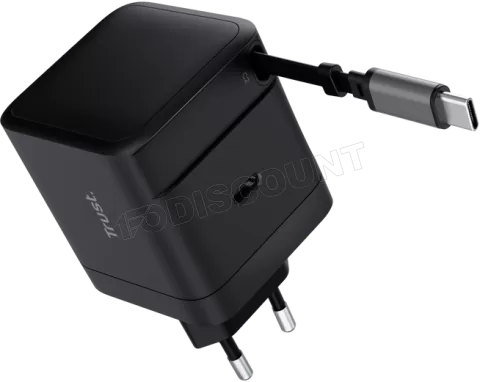Photo de Chargeur secteur Trust Maxo USB-C 65W (Noir)