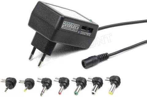 Photo de Chargeur secteur universel EnerGenie 24W (7 embouts)