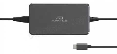 Photo de Chargeur secteur universel pour ordinateur portable Advance QuickFlex 1xUSB-C 90W (Noir