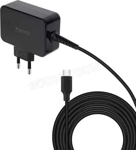 Photo de Chargeur universel TooQ 65W - USB-C (Noir)
