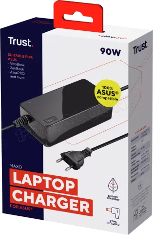 Photo de Chargeur universel Trust compatible Asus 90W - 6 embouts