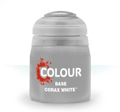 Photo de Citadel Pot de Peinture - Base Corax White (12mL)