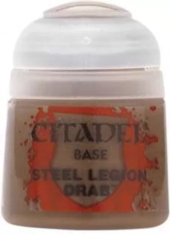 Photo de Citadel Pot de Peinture - Base Steel Legion Drab (12ml)