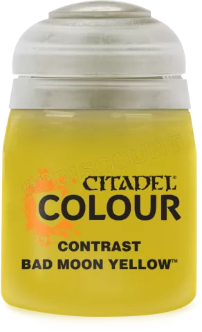 Photo de Citadel Pot de Peinture - Contrast Bad Moon Yellow (18ml)