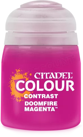 Photo de Citadel Pot de Peinture - Contrast Doomfire Magenta (18ml)