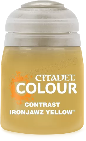 Photo de Citadel Pot de Peinture - Contrast IronJawz Yellow (18ml)