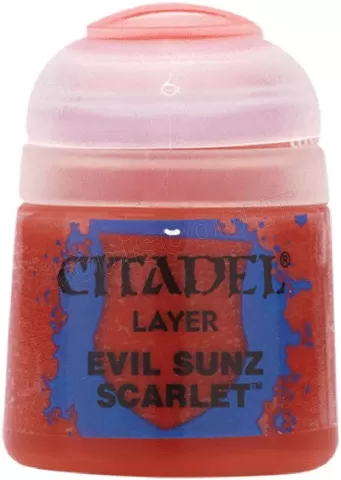 Photo de Citadel Pot de Peinture - Layer Evil Sunz Scarlet (12ml)