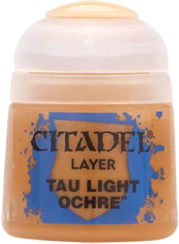 Photo de Citadel Pot de Peinture - Layer Tau Light Ochre (12ml)