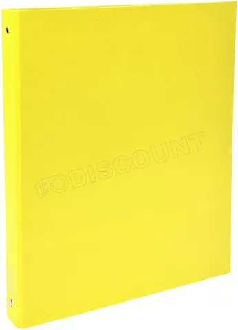 Photo de Classeur 4 anneaux Exacomtpa 26x32cm (Jaune)