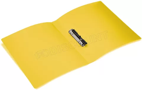 Photo de Classeur 4 anneaux Exacomtpa 26x32cm (Jaune)