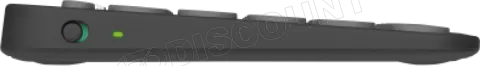 Photo de Clavier Bluetooth Logitech Pebble Keys 2 K380S (Noir)